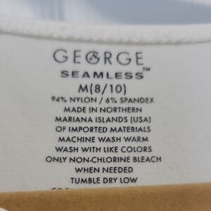 George Seamless Off White Tee